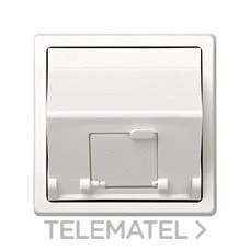 SIMON - SOPORTE P/1 CONECTOR RJ45 S.73 LOFT BL.