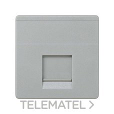 SIMON - Tapa informática universal SIMON 27 módulo ancho gris