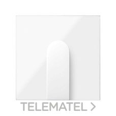 SIMON - TAPA SALIDA CABLES 2M S.100 BL.