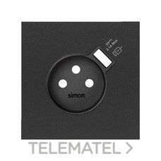 SIMON - TAPA SIMON 100 P/BA.FRAN.CAR.USB NG MT