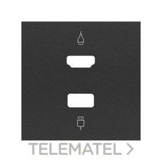 SIMON - TAPA SIMON 100 P/CTR.HDMI/USB 2M NG MT