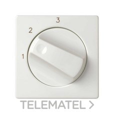 SIMON - TAPA+BOTON CONM.ROT.3 POS.S.82 BL.NIEVE