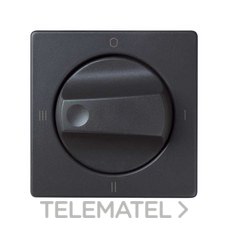 SIMON - TAPA+BOTON CONM.ROT.4 POS.S.82 GRAFITO