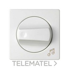 SIMON - TAPA+BOTON POTENCIOMETRO S.82 BL.NIEVE