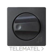 SIMON - TAPA+BOTON POTENCIOMETRO S.82 GRAFITO