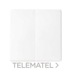 SIMON - TECLA DOBLE P/DOBLE CRUZAMIENTO S.82 BL.