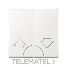 SIMON - TECLA P/GRUPO 2 PULS.PERS.S.73 LOFT BL.