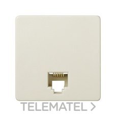 SIMON - TOMA TELEF.6 CONEX.ANCHO S.27 MARFIL