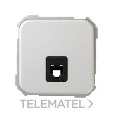 SIMON - TOMA TELEFONO 6 CONEX.S.31 ALUMINIO