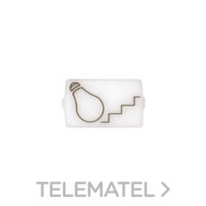 SIMON - VISOR LUZ ESCALERA BLANCO S.82