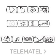 SIMON - VISOR LUZ GRAFITO S.82