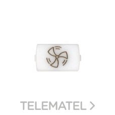 SIMON - VISOR VENTILADOR BLANCO S.82